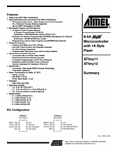 DataSheet ATtiny11 pdf